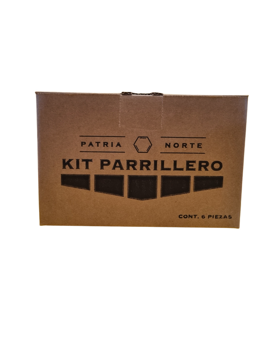 Kit Parrillero Básico 6 Piezas
